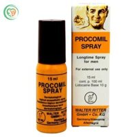 Chai xịt kéo dài thời gian quan hệ PROCOMIL SPRAY (Hộp 1 chai 15ml)