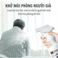 Chai Xịt Khử Mùi Hôi Khai Nước Tiểu Cho Người Già, Trẻ Em Tè Nệm Giường, Dung Dịch Xịt Khử Mùi Khai Nhà Vệ Sinh