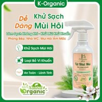 Chai xịt khử mùi phòng khách sạn, nhà nghỉ chuyên dụng K-Organic 300ml - Tặng 1 Nước Hoa xịt Phòng Khi mua từ 2 chai