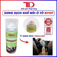 Chai xịt khử mùi vệ sinh ô tô làm mát điều hòa không khí BITOP, dung dịch xịt làm sạch không khí trong xe - Điện Lạnh Thuận Dung - 1 Chai