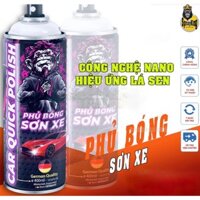 Chai xịt Làm Bóng Dàn Áo Xe - Sprayking Car Quick Polish 400ML