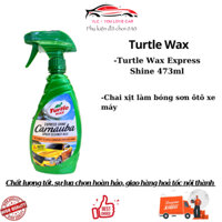 Chai xịt làm bóng sơn xe  Turtle wax express shine carnauba 473ML