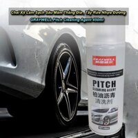 Chai Xịt Làm Sạch Sâu Mâm Thắng Đĩa , Tẩy Rửa Nhựa Đường GRAYWELL Pitch Cleaning Agent 450ml - Home Decor Furniture