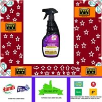 Chai xịt làm sạch và đánh bóng đồ da, túi da, ghế da, ví da, áo da, giày da, sofa da Hando 600ml