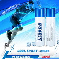CHAI XỊT LẠNH LIGPRO - Xịt Siêu Lạnh Giảm Đau Thể Thao