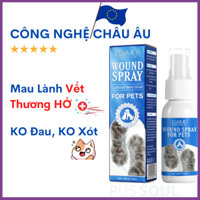 Chai Xịt Mau Lành Vết Thương Cho Mèo - Sát Trùng Mau Phục Hồi Vết Thương Hở Do Bị Cào, Cắn - PusSoul