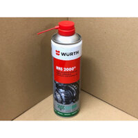 Chai xịt mỡ bò nước bôi trơn chịu nhiệt HHS 2000 Wurth 500ml
