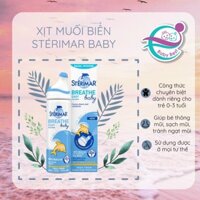 Chai Xịt Mũi Muối Biển Sterimar Dành Cho Trẻ Em (Chai 50ml)