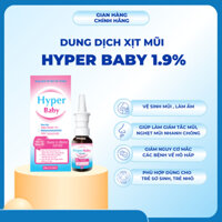 Chai Xịt Mũi Muối Ưu Trương HYPER BABY Dành Cho Bé