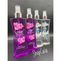 Chai xịt nước hoa toàn thân Body Fantasies Twilight Mist - Japanese Cherry - Fesh White Musk 236ml (USA)