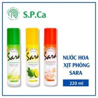 Chai xịt phòng khử mùi tinh dầu 220ml mùi hương diệu nhẹ lưu hương từ 3-5 giờ - SPCa000005