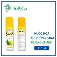 Chai xịt phòng khử mùi tinh dầu hương chanh 220ml mùi hương diệu nhẹ lưu hương từ 3-5 giờ - SPCa000003