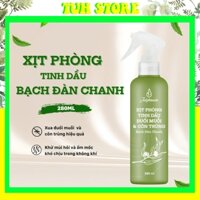 Chai Xịt Phòng Tinh Dầu Bạch Đàn Chanh 280ml Khử Mùi, Xua Đuổi Muỗi và Côn Trùng-TUH