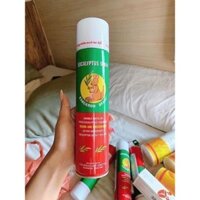 Chai xịt phòng tinh dầu khuynh diệp Kangaroo cho bé