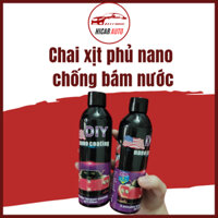 Chai xịt phủ nano chống bám nước DIY 200ml - Chống nước kính, phủ bóng sơn, bảo vệ sơn xe oto, xe hơi PKN-0020