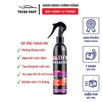 Chai Xịt Phủ NANO DIY 200ml Chống Nước Kính, Phủ Bóng Sơn Xe Ô Tô.
