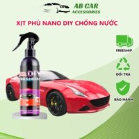 CHAI XỊT PHỦ NANO DIY 200ML CHỐNG NƯỚC KÍNH, PHỦ BÓNG SƠN XE Ô TÔ