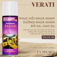 Chai Xịt Phục Hồi Nhựa Nhám - Phục Hồi Nhựa Đen - Dưỡng Nhựa Nhám Ô Tô Xe Máy, Dàn Áo Phai Màu