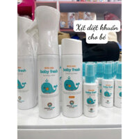 Chai xịt rửa tay diệt khuẩn Baby Fresh khử mùi cho bé và gia đình (55ml / 300ml)