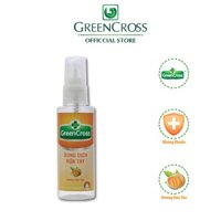 Chai xịt rửa tay kháng khuẩn Green Cross 70ml - Hương Dưa Táo