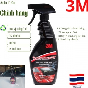 Chai xịt tăng độ bóng sơn ô tô 3M 39034LT