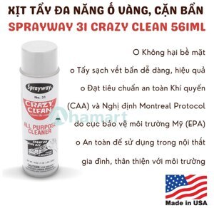 Chai xịt tẩy đa năng Sprayway 31