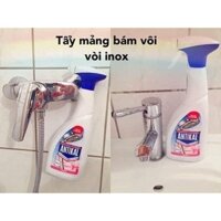 Chai xịt tẩy inox, vôi hóa, mảng bám Antikal 700ml - Made in Germany