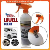 Chai Xịt Tẩy Ố Mốc Kính Lái, Bề Mặt Sơn, Các Chi Tiết Trang Trí Inox Xe Hơi Ô Tô Lowell Clean [Free Ship]