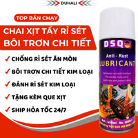 Chai Xịt Tẩy Rỉ Sét - Tẩy Rỉ Sét Kim Loại - Dầu Chống Rỉ - Bôi Trơn, Làm Sạch Chi Tiết Kim Loại