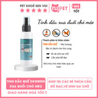 Chai xịt tinh dầu quế xua đuổi chó mèo DK GREEN 100ml