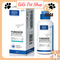 Chai xịt trị nấm ghẻ ngứa vảy nến Fungikur cho chó mèo chai 50ml xuất xứ Anh Quốc phụ kiện thú cưng rẻ - GiGi Pet ĐN