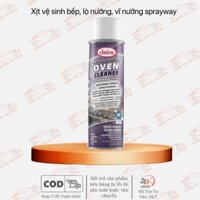 Chai Xịt Vệ Sinh Bếp, Lò Nướng, Vỉ Nướng - Sprayway Grill And Oven Cleaner (824) 567g chamsocxestore