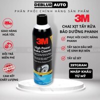 Chai xịt vệ sinh đĩa phanh, má phanh ô tô và xe máy, dung dịch vệ sinh thắng ô tô 3M High Power Brake Cleaner 08880