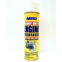 Chai xịt vệ sinh động cơ xe màu vàng ABRO ENGINE DEGREASER 453G