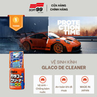 Chai xịt vệ sinh kính ô tô có lớp phủ nano kính Soft99 Glaco De Cleaner G-36 400ml