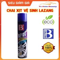 Chai xịt vệ sinh lazang ô tô chuyên dụng Botny B-1986 dung tích 650ml -TC AUTO