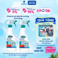 Chai xịt vệ sinh lò nướng, lò vi sóng, nồi chiên không dầu Dr Beckmann 375ml