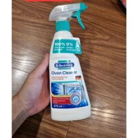 Chai xịt vệ sinh lò nướng, lò vi sóng, nồi chiên không dầu Dr Beckmann