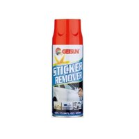Chai xịt vệ sinh tẩy keo băng dính nhựa đường cho ô tô xe máy Getsun 450ml Trắng