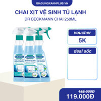 Chai Xịt Vệ Sinh Tủ Lạnh Dr Beckmann Vệ Sinh Khử Mùi Tủ Lạnh, Tủ Đông 250ml