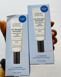 Chấm mụn BPO của Mỹ, Serum Giảm Mụn Ngừa Thâm Urban Skin Rx Clear Complexion Acne Serum + Spot Treatment 30ml