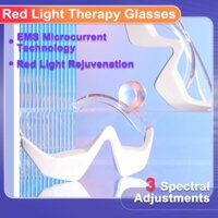 Chăm sóc da Kính trị liệu ánh sáng đỏ đặc biệt cho quầng thâm và túi đeo mắt dưới mắt - Mặt nạ mắt siêu nhỏ cường độ cao cho quầng thâm và bọng mắt - Kính làm sáng da chống lão hóa