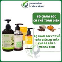 Chăm sóc toàn thân Cocayhoala -  Dầu Gội Hà Thủ Ô 450g - Sữa tắm Cà phê 300g - Gel X2 Nano Nghệ 150ml