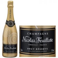 Champagne Brut Réserve Gold Label Nicolas Feuillatte Pháp 12.5% vol 750ml