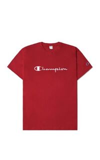 Champion Big Logo T-Shirt In Red