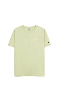 Champion Embroidered Logo T-Shirt In Avocado Green