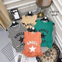 Cham's House Áo sát nách giấy ngôi sao mã sp 9139