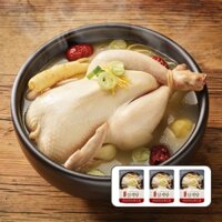 Chamstory Samgyetang 900g (Súp gà Chamstory 900g) 3 gói