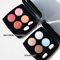 Chan 2025 blue limited eye shadow 78 88 pearlescent fine flash eye shadow quad disk
