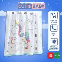 Chăn Aden 4 lớp 100% sợi tre cho bé sơ sinh - Mền hè mát cho bé trai, bé gái, trẻ sơ sinh - Chăn mền cho bé đi học